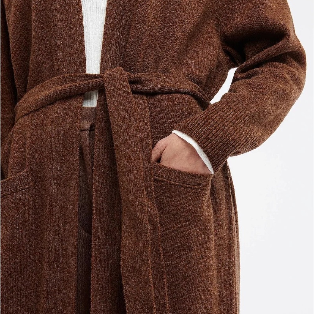 Barbour // NWT // women’s elena cardigan in “cognac”